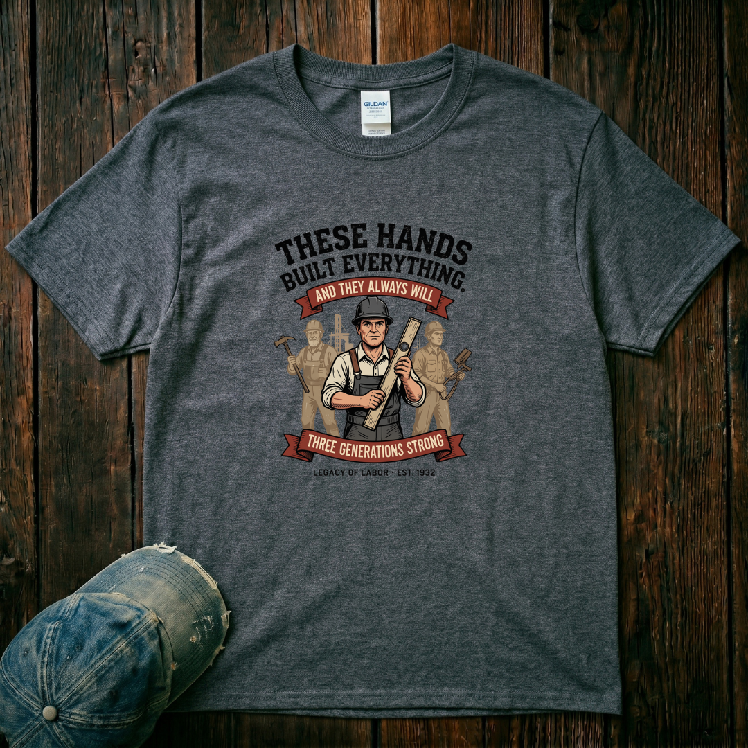 These Hands Built Everything T-Shirt