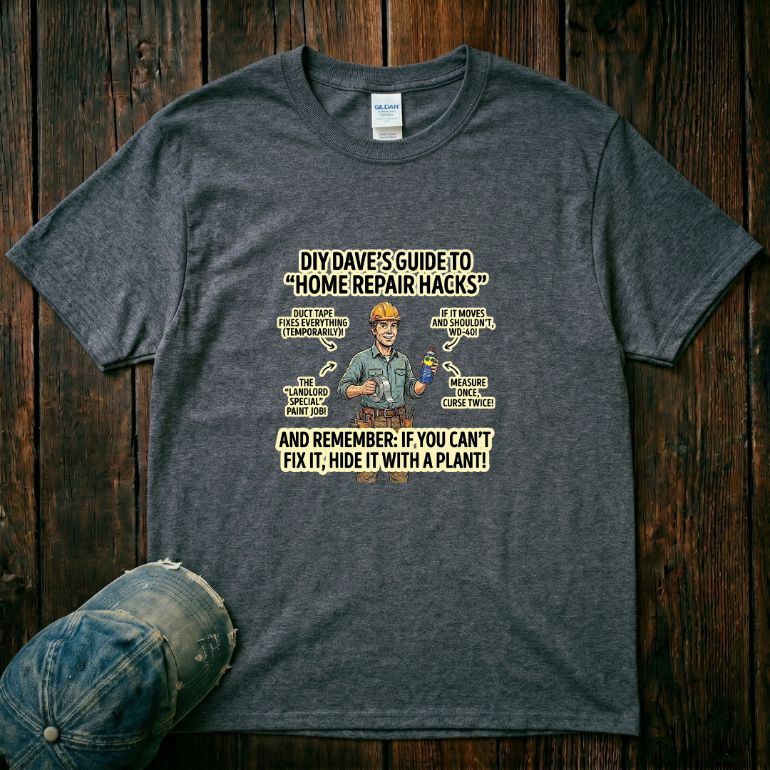DIY Dave's Guide to Home Repair Hacks T-Shirt