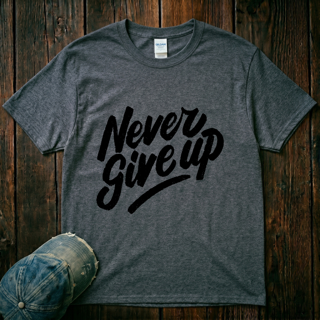 Never Give Up T-Shirt
