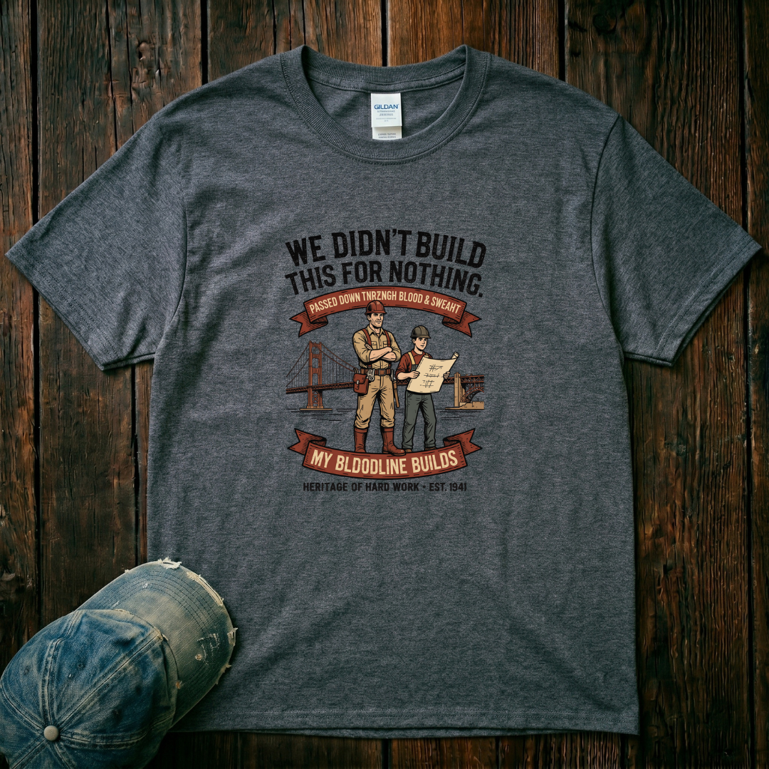 We didn't Build this for Nothing T-Shirt