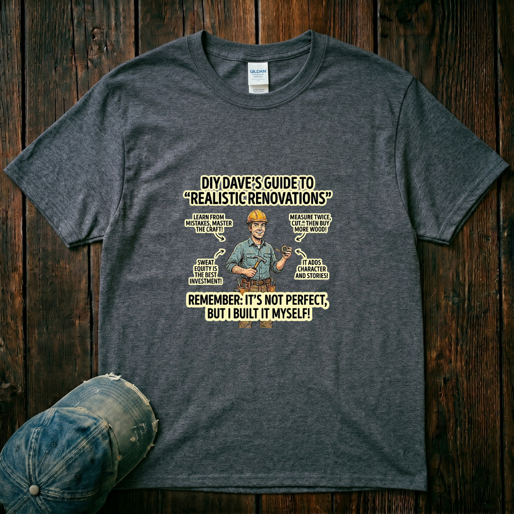 DIY Dave's Guide to Realistic Renovations T-Shirt