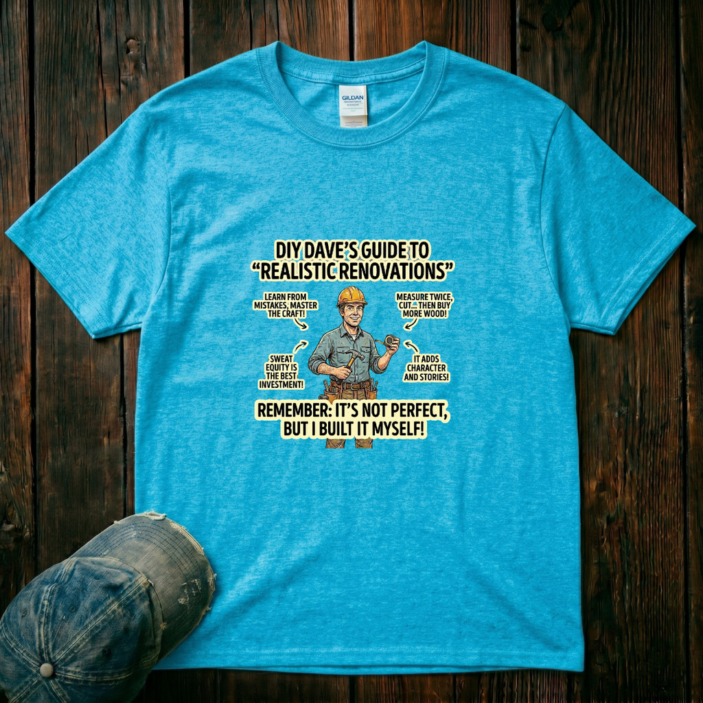 DIY Dave's Guide to Realistic Renovations T-Shirt