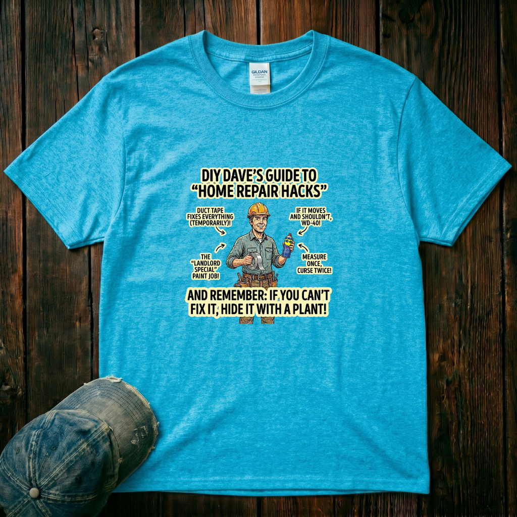 DIY Dave's Guide to Home Repair Hacks T-Shirt