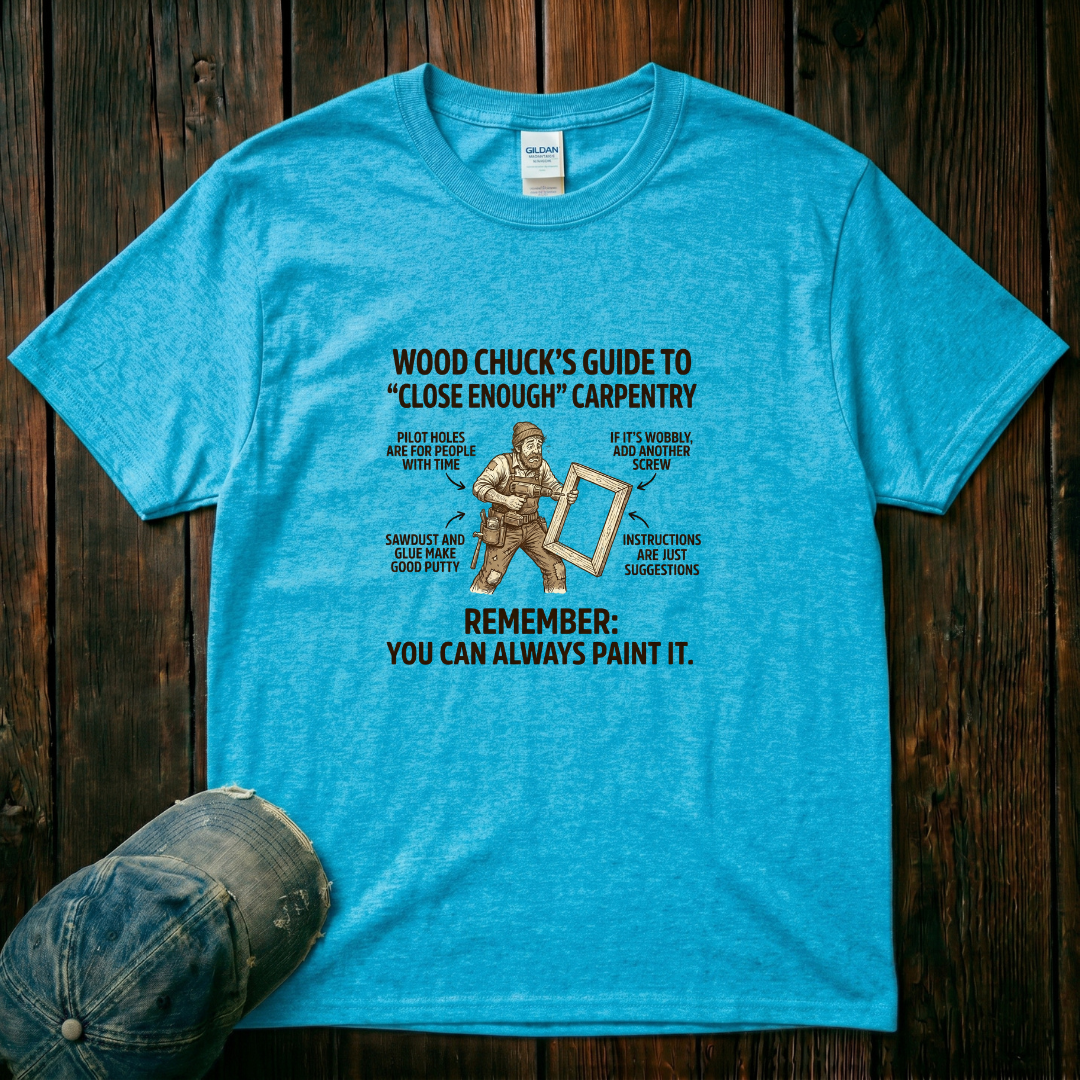 Wood Chuck's Guide to Close Enough T-Shirt