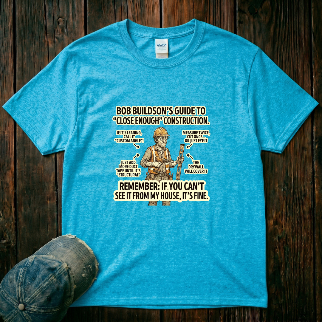 Bob Buildson's Guide to Close Enough T-Shirt