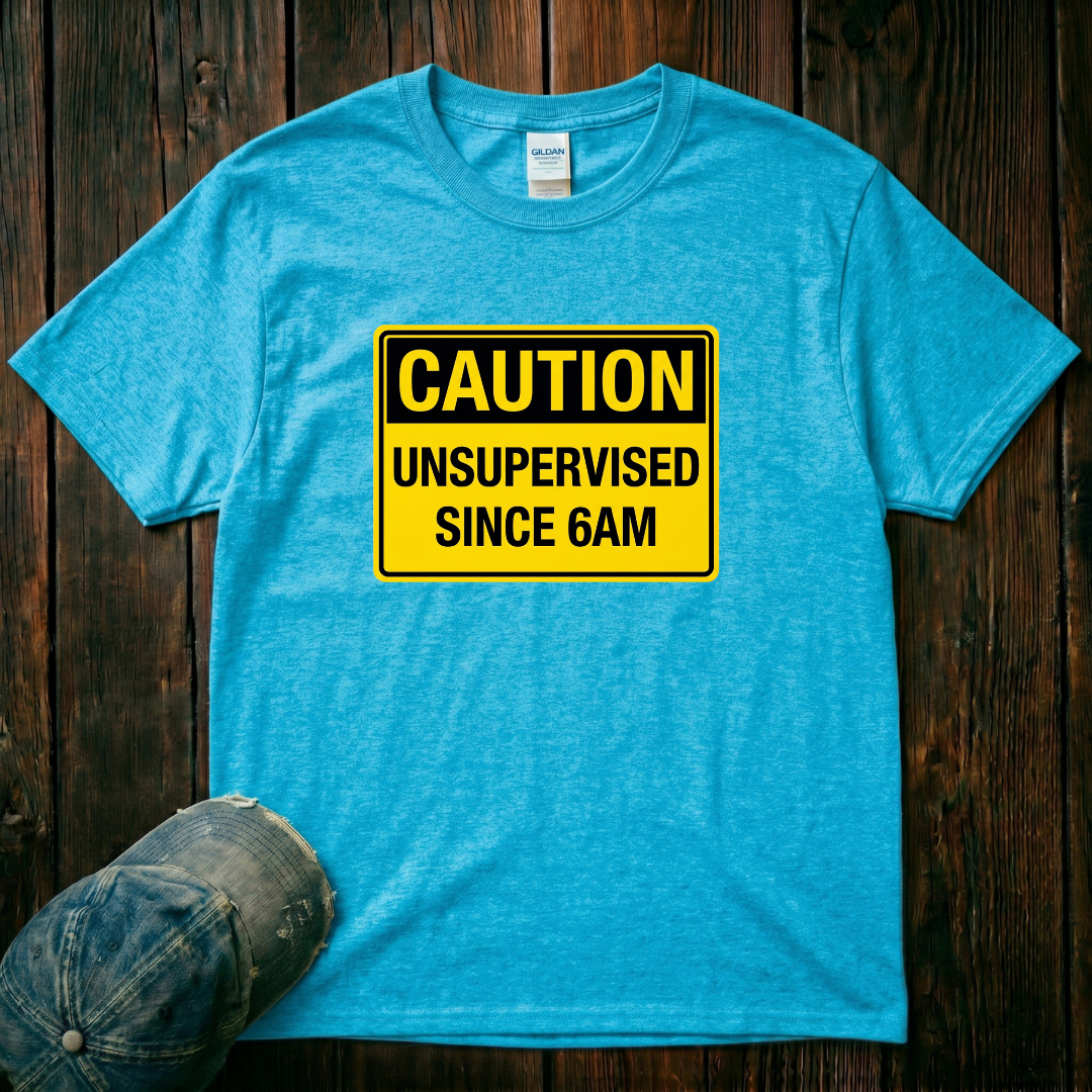 Unsupervised Since 6am T-Shirt
