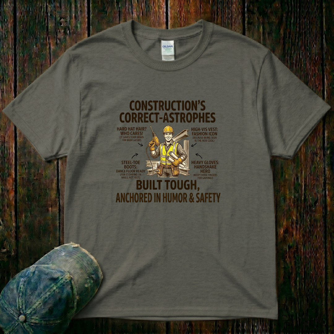 Construction's Correct-Astrophes T-Shirt
