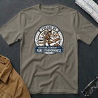 Fueled by Caffeine, Sawdust & Pure Stubbornness  T-Shirt