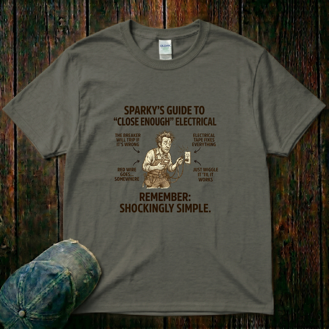 Sparky's Guide to Close Enough T-Shirt