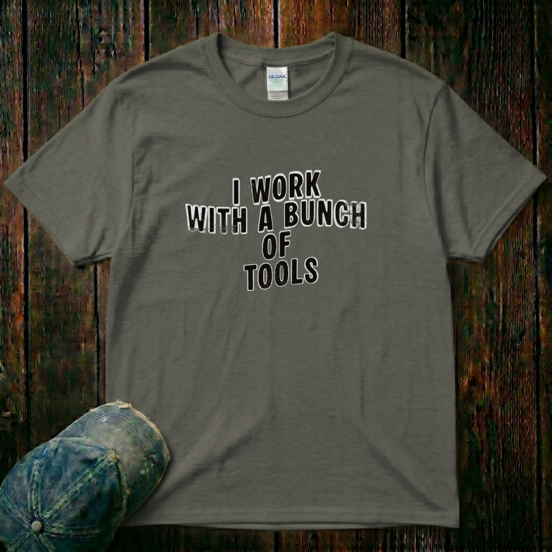 I Work with a Bunch of Tools T-Shirt