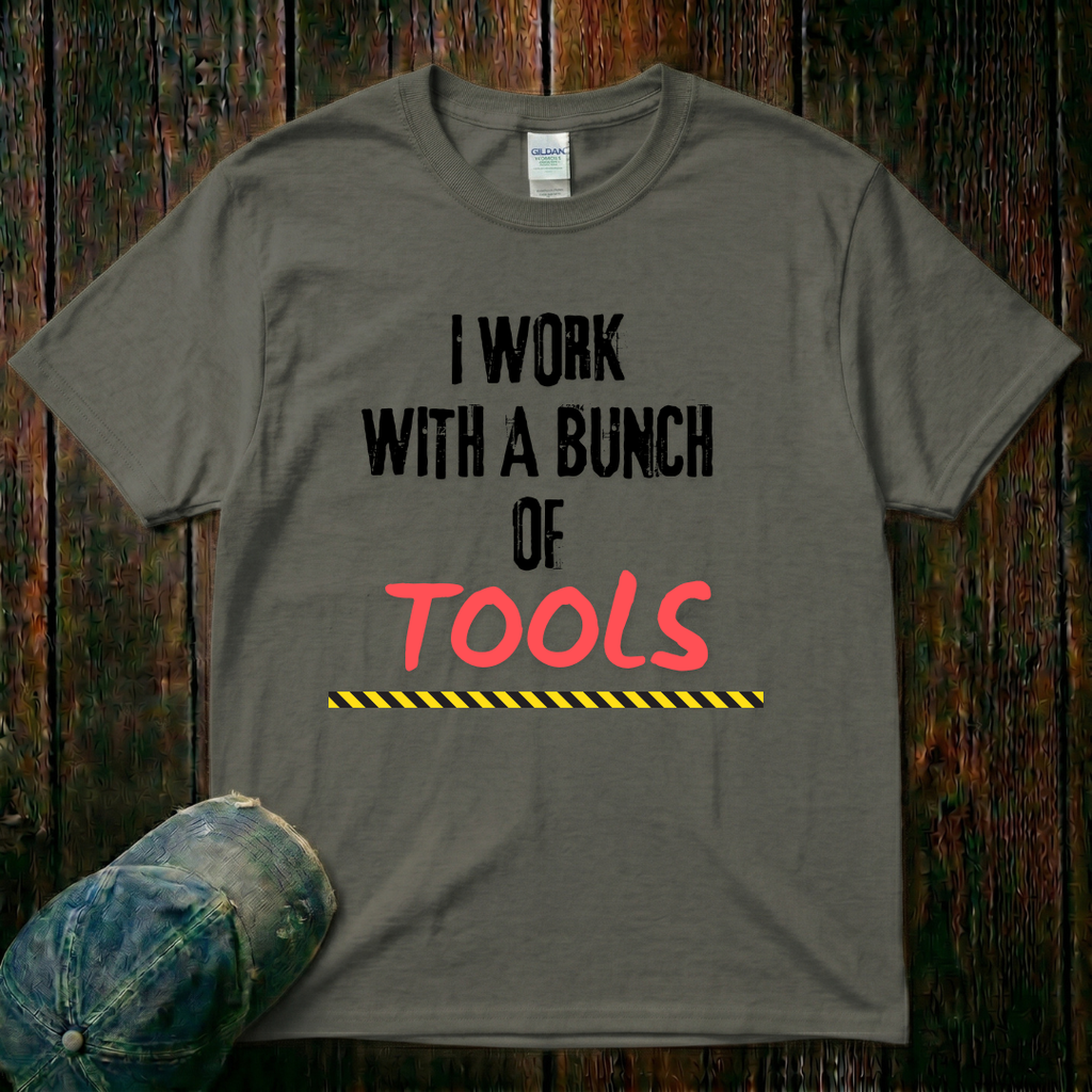 I Work with a Bunch of Tools T-Shirt