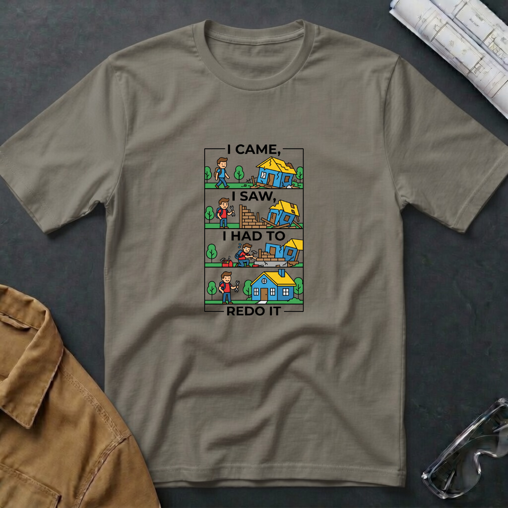 I Came, I Saw, I Had To Redo It  T-Shirt