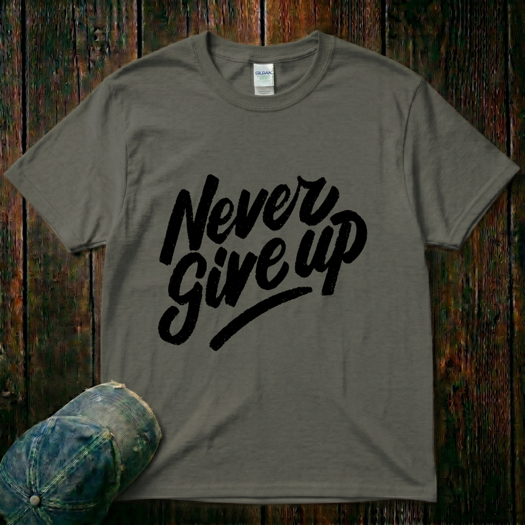 Never Give Up T-Shirt