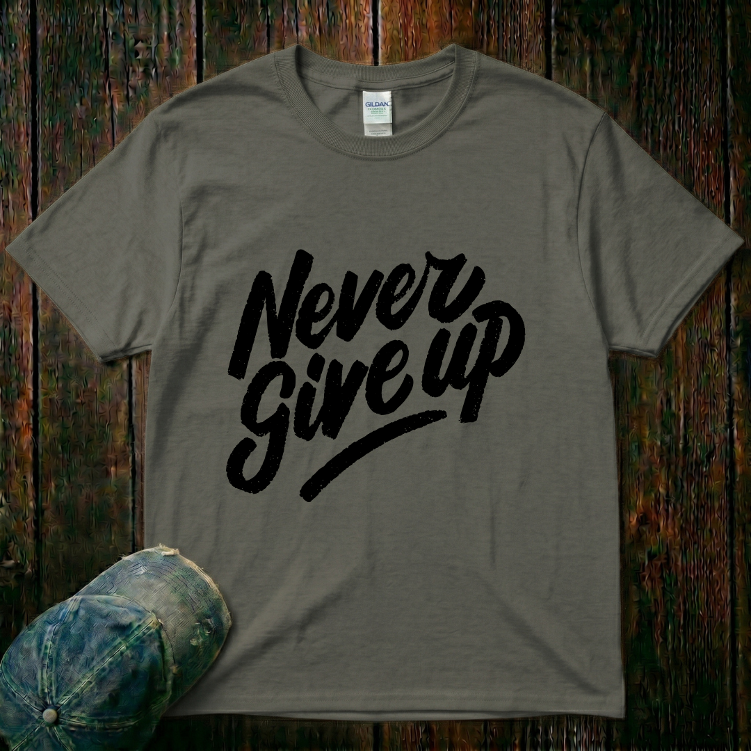 Never Give Up T-Shirt