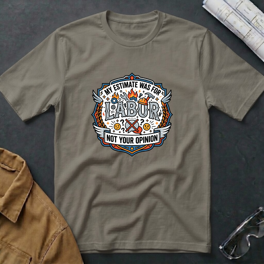 My Estimating Was For Labor T-Shirt