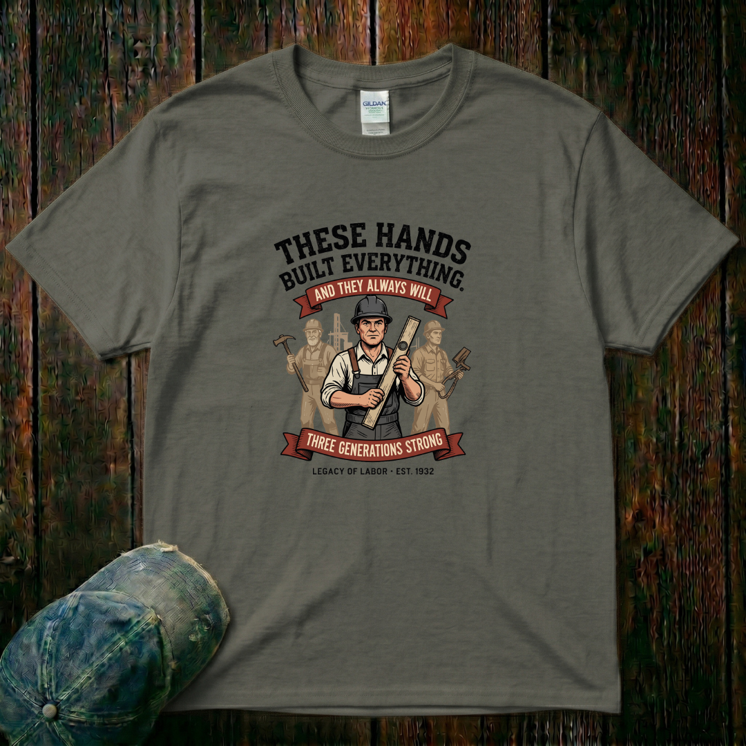 These Hands Built Everything T-Shirt