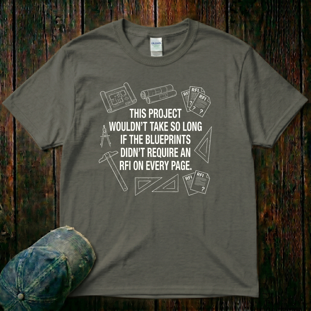 RFI on Every Page T-Shirt