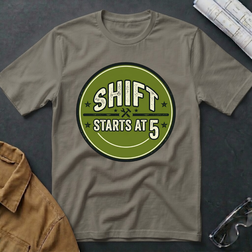 Shift Starts at 5 T-Shirt