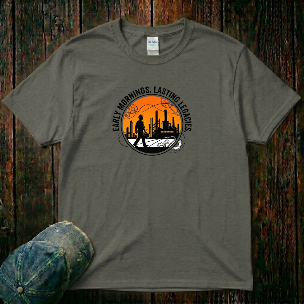 Early Mornings, Lating Legacies T-Shirt