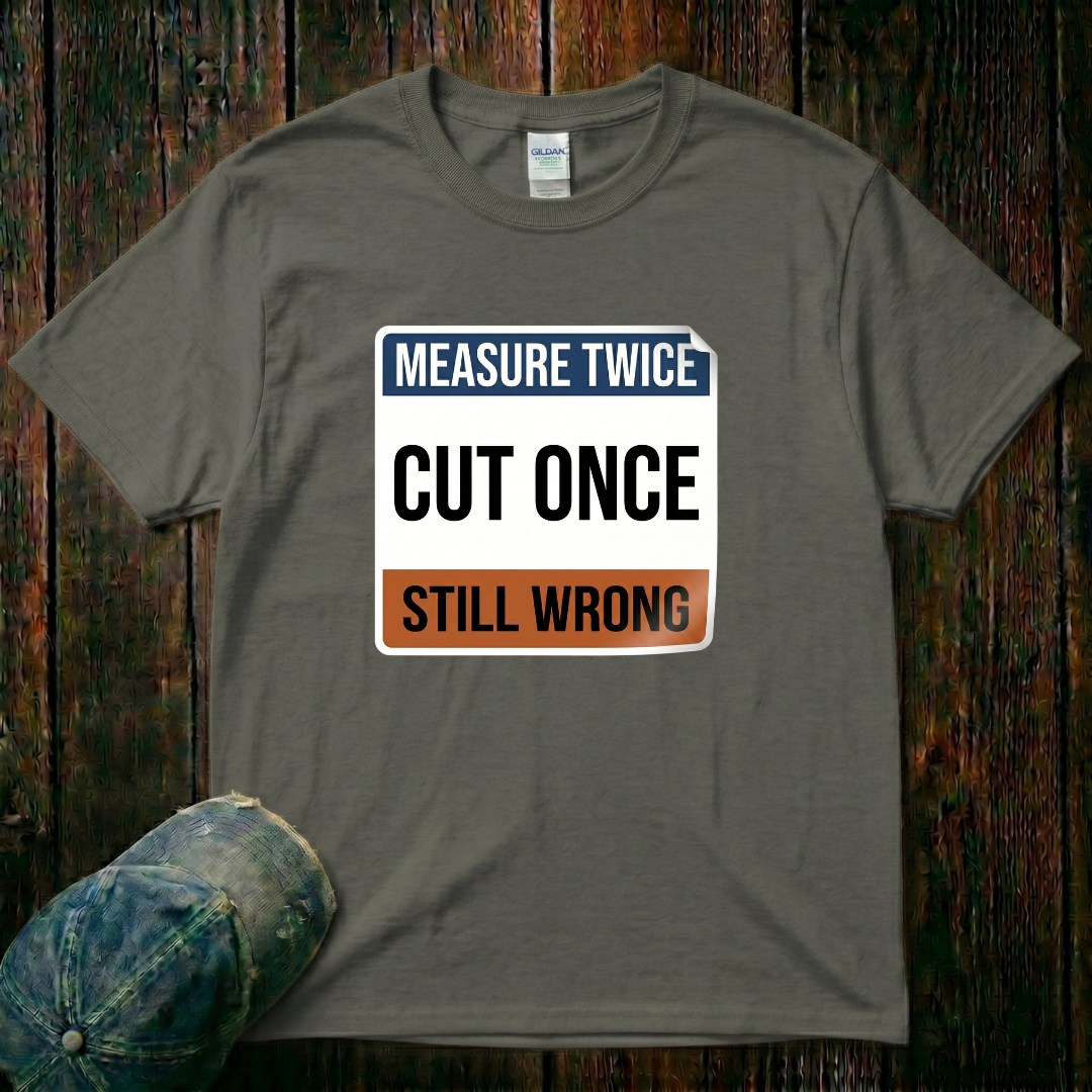 Cut Once T-Shirt