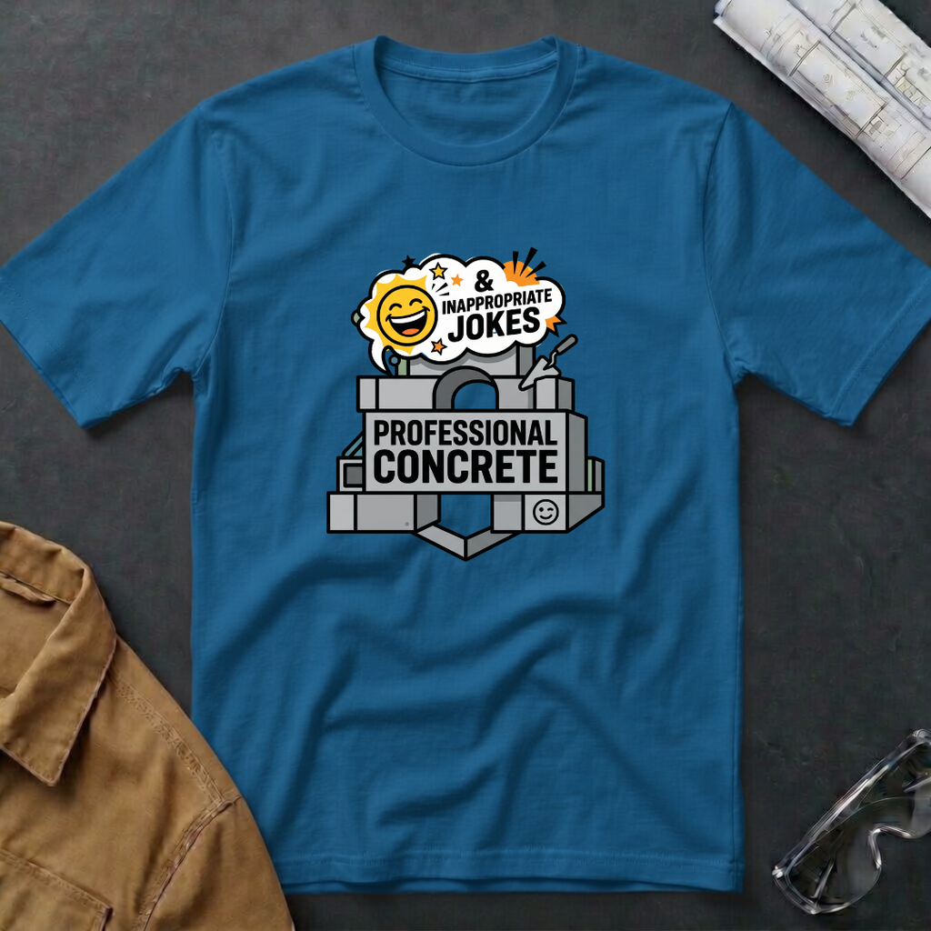 Professional Concrete & Jokes  T-Shirt
