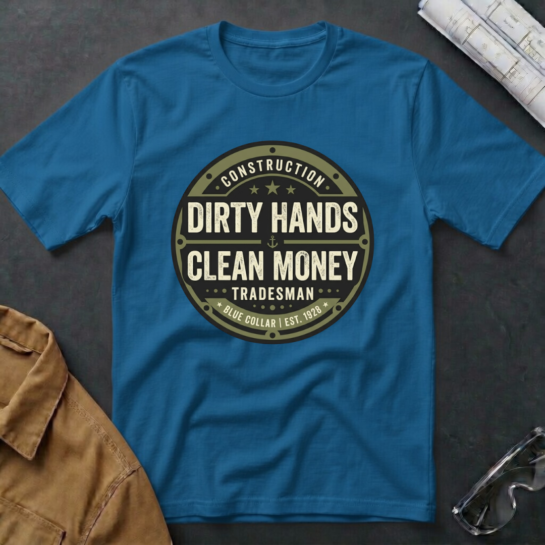 Dirty Hands Clean Money T-Shirt