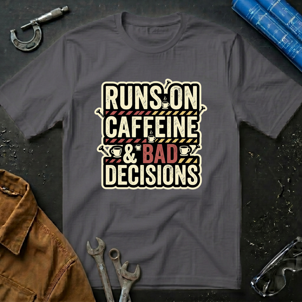 Runs on Caffeine & Bad Decisions T-Shirt