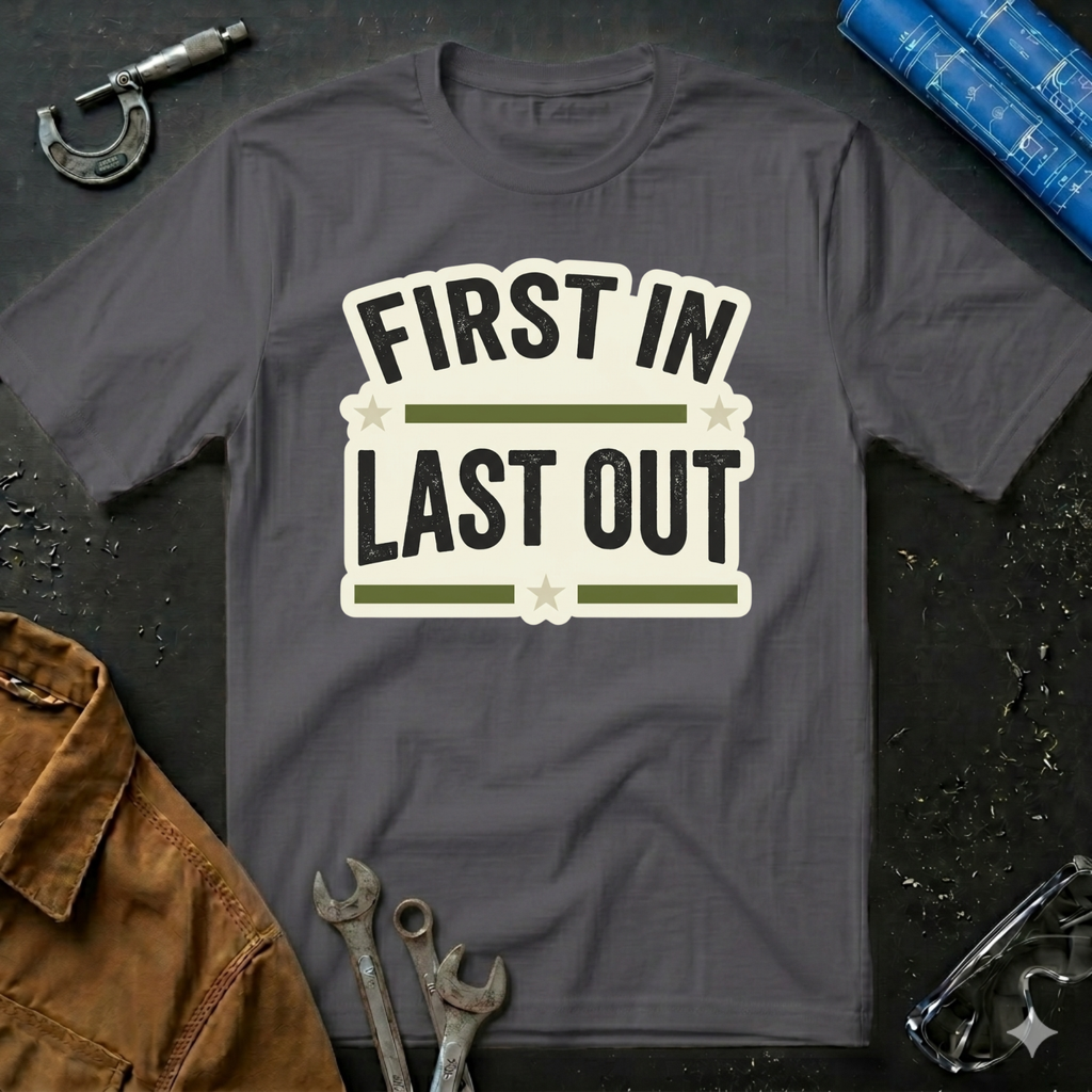 First In Last Out T-Shirt