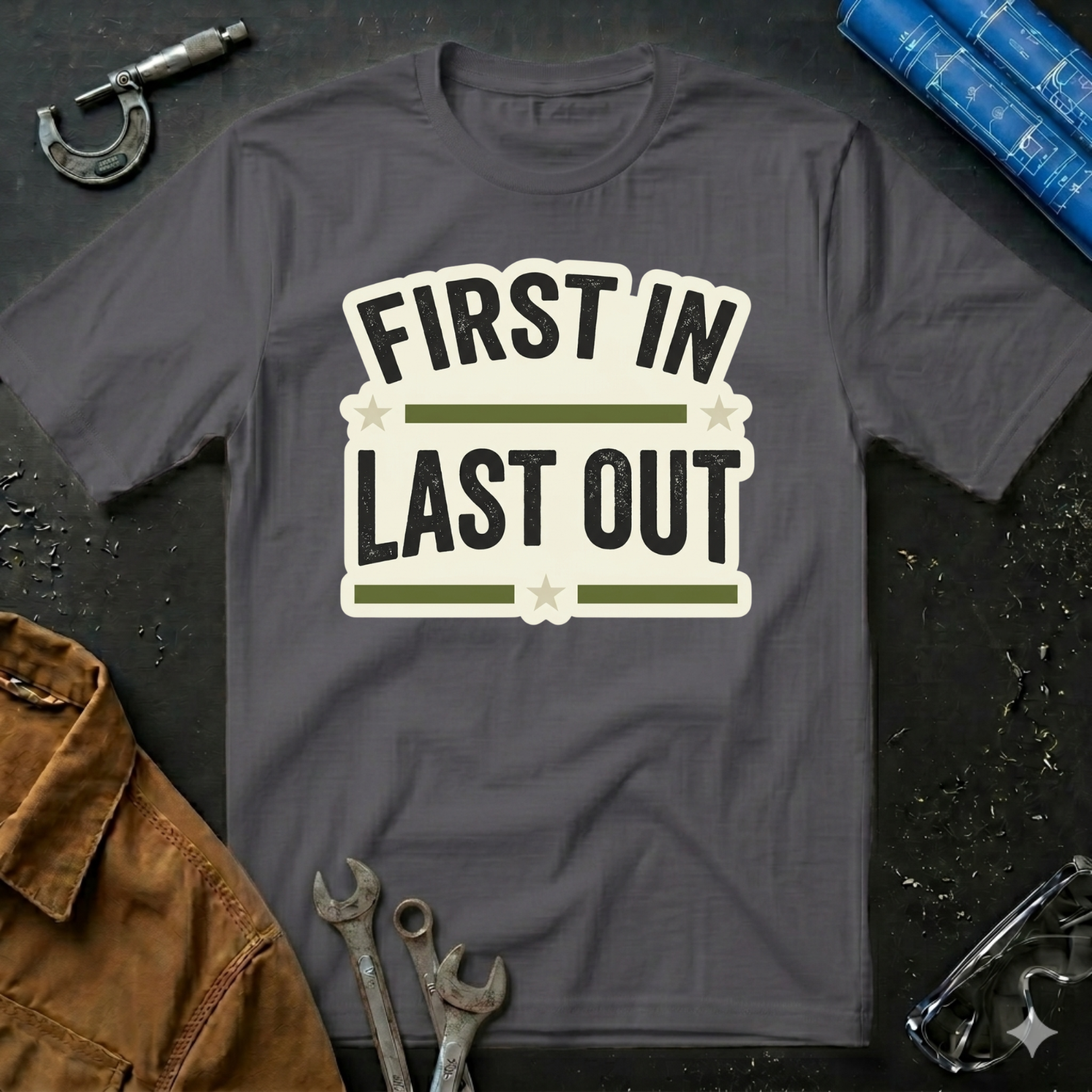 First In Last Out T-Shirt