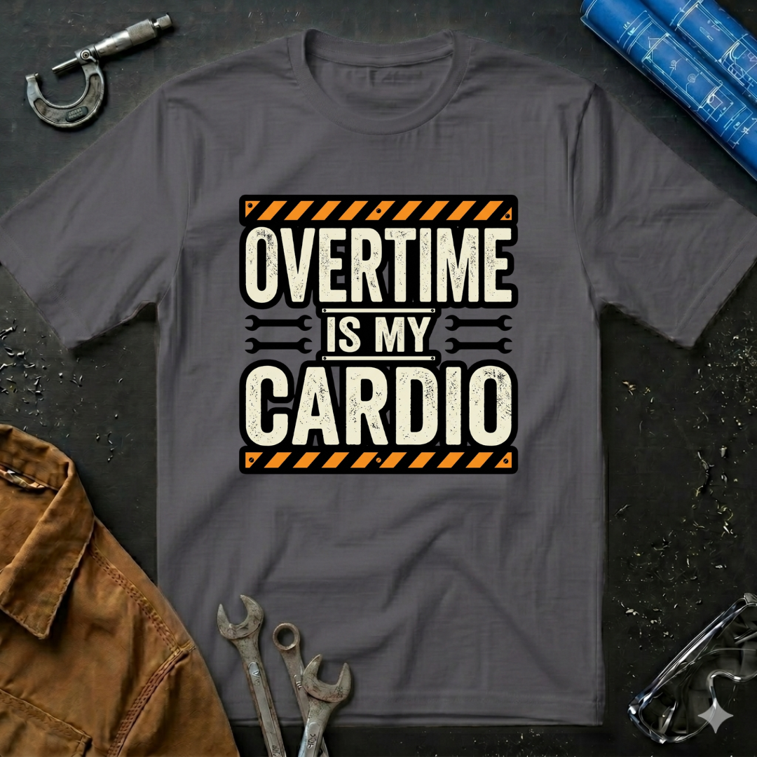 Overtime is My Cardio T-Shirt