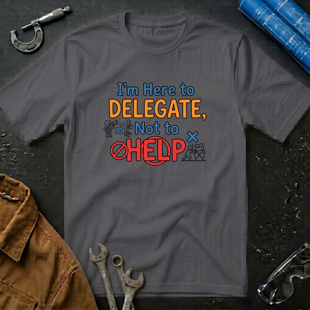 I'm Here to Delegate T-Shirt