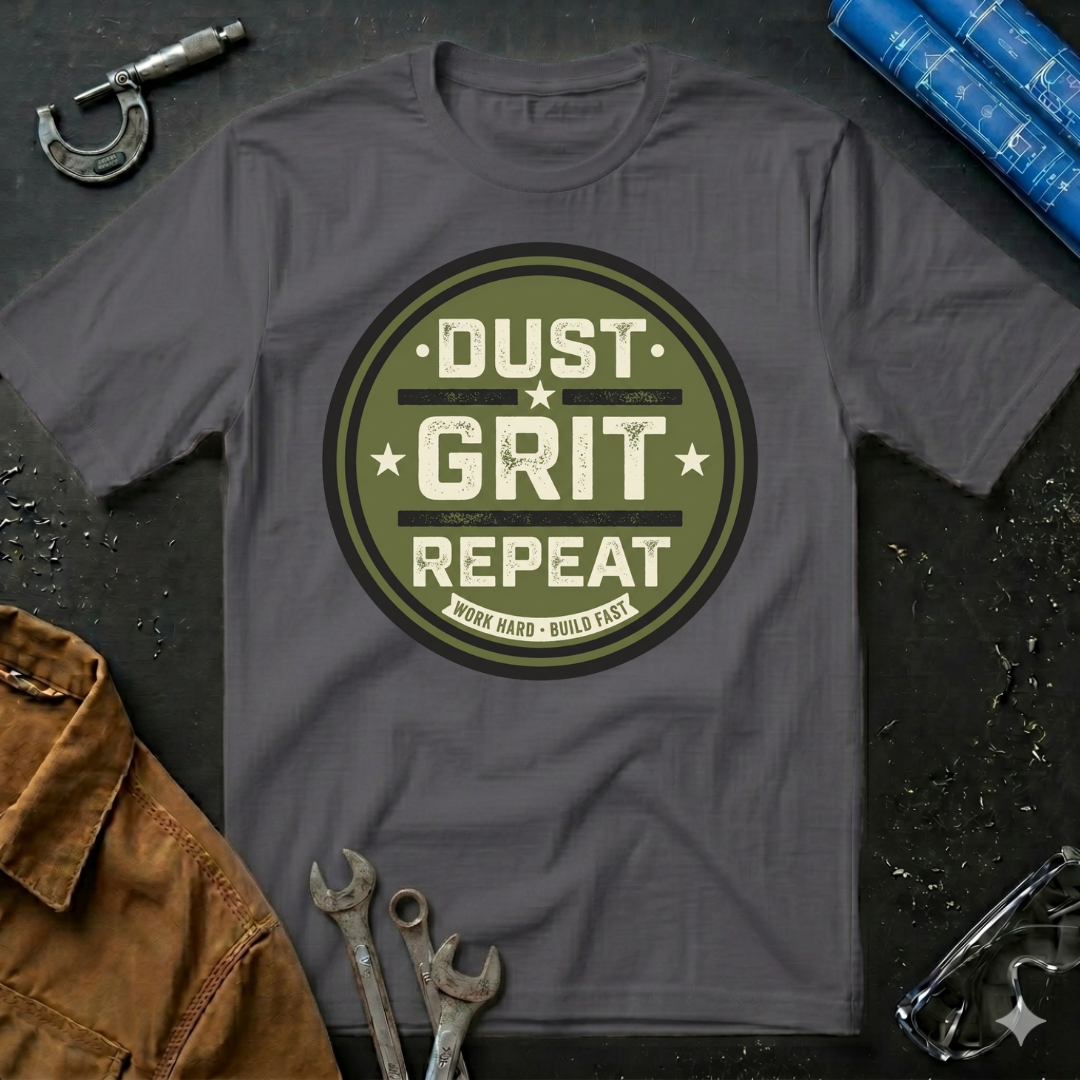 Dust Grit Repeat T-Shirt