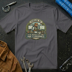 Fueled by Caffeine, Adrenaline & Rescue Planning, & Pure Stubbornness T-Shirt