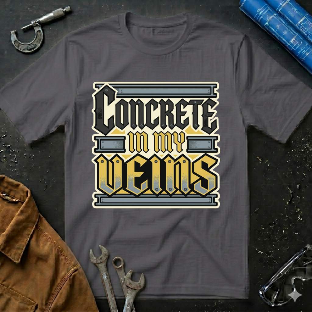 Concrete in My Veins T-Shirt