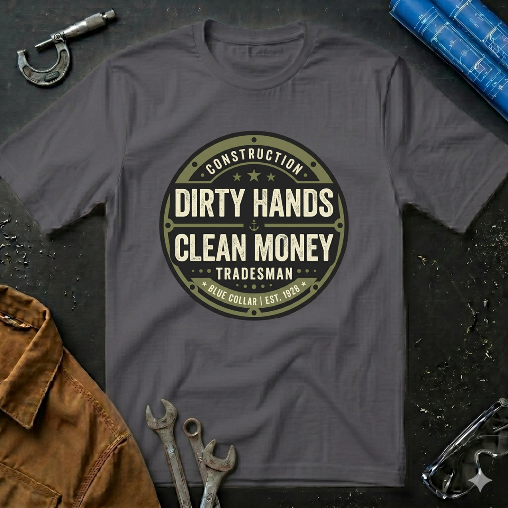 Dirty Hands Clean Money T-Shirt