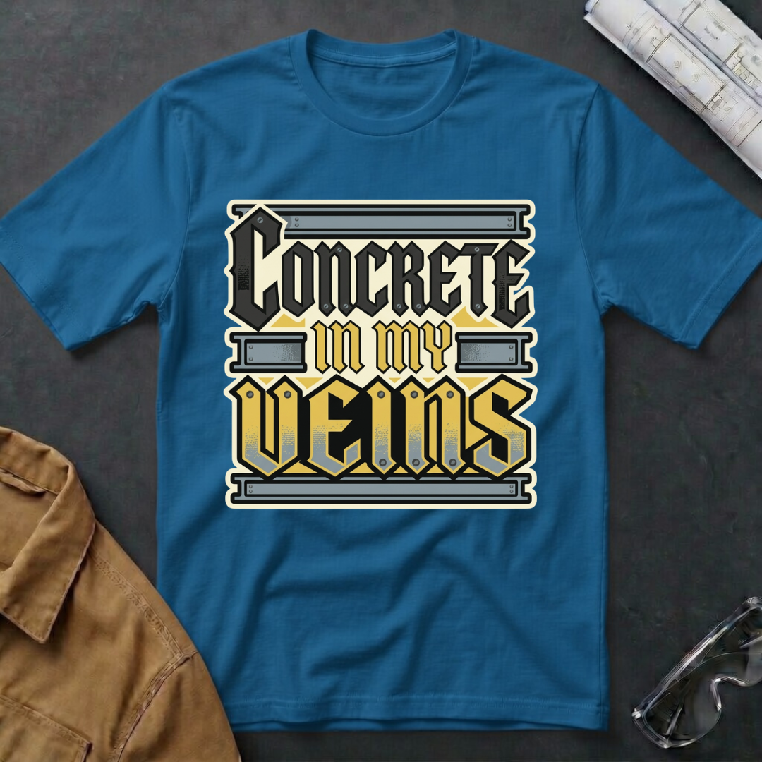 Concrete in My Veins T-Shirt