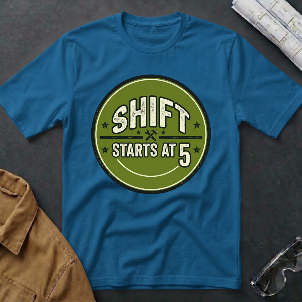 Shift Starts at 5 T-Shirt