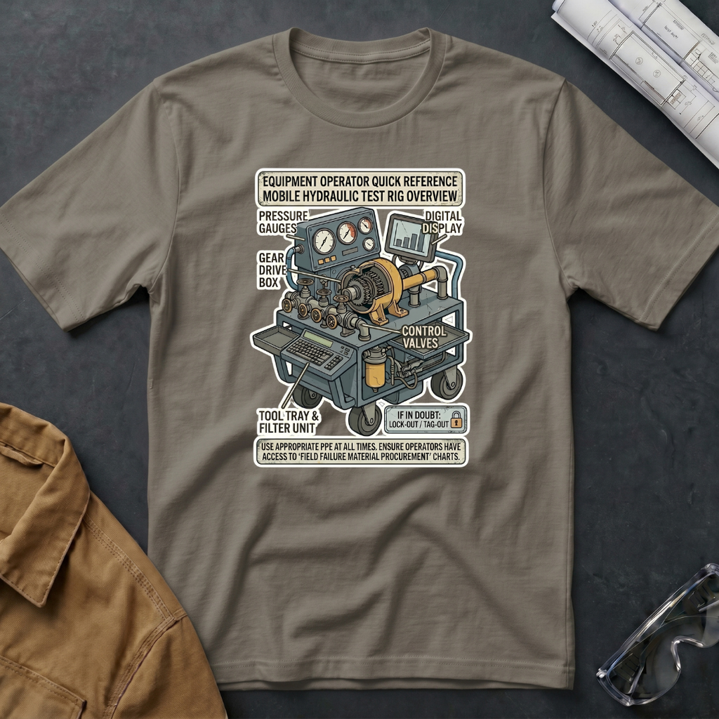 Equipment Operator Rig Overview T-Shirt