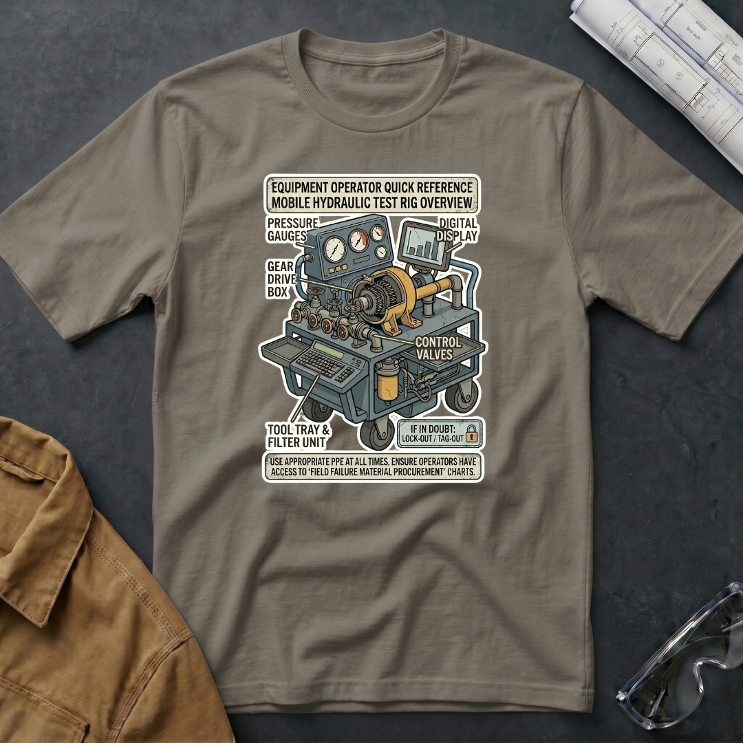 Equipment Operator Rig Overview T-Shirt