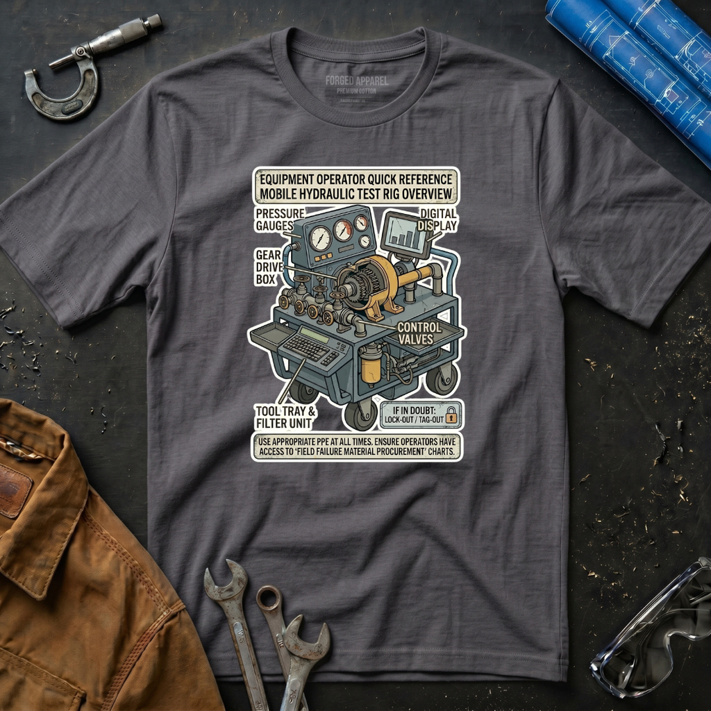 Equipment Operator Rig Overview T-Shirt