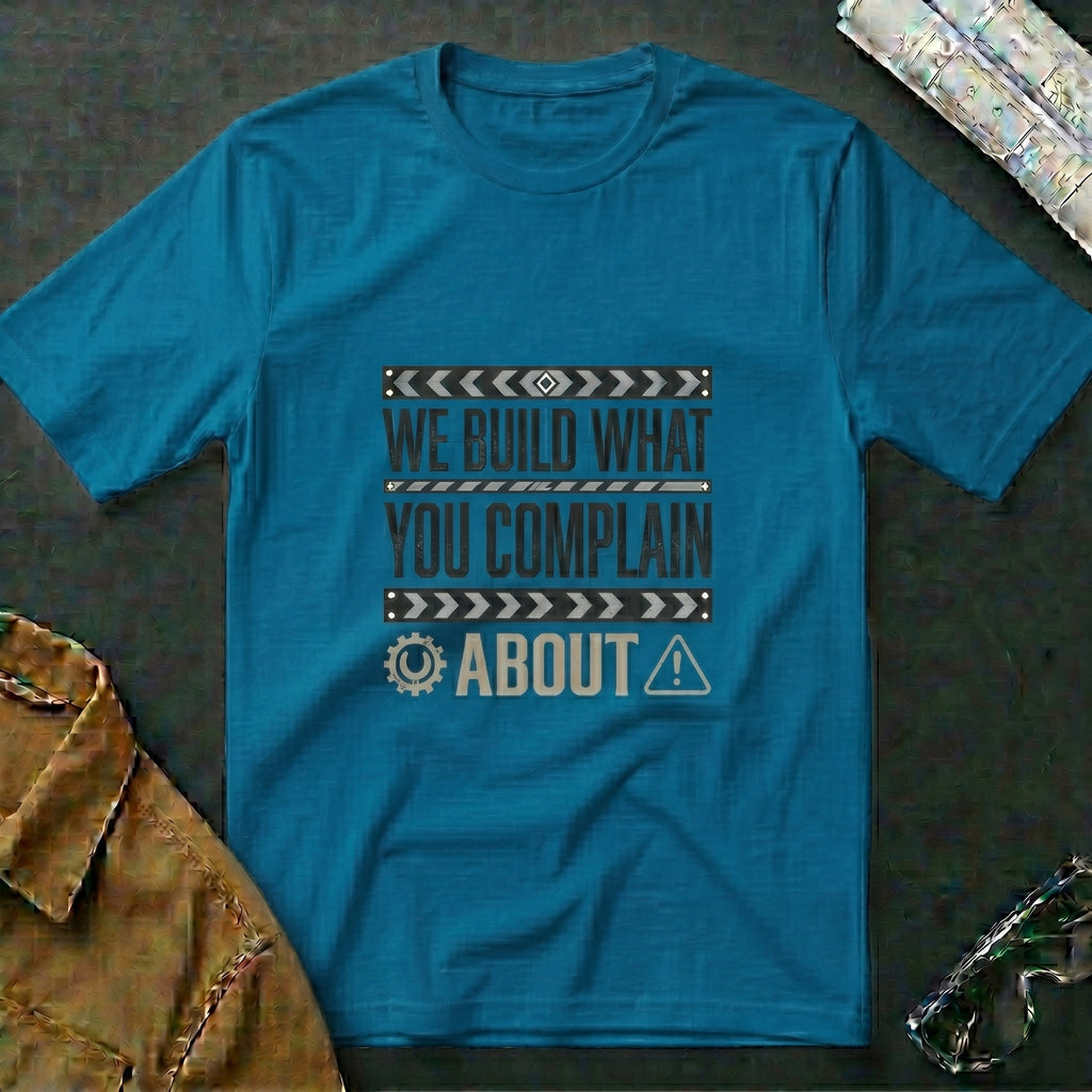 We Build What You Complain About T-Shirt