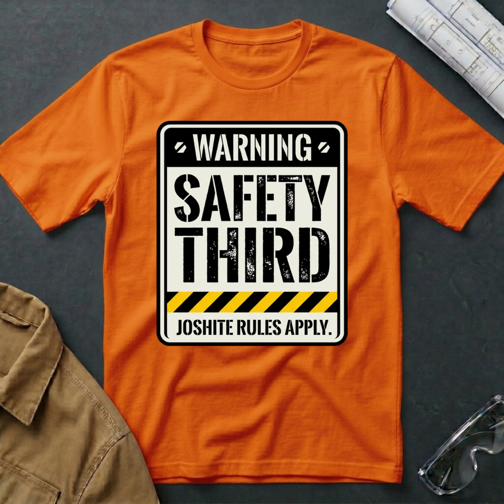 Warning: Safety Third T-Shirt