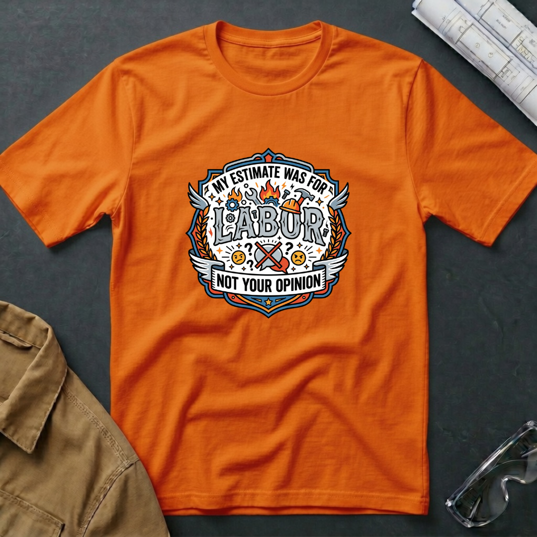 My Estimating Was For Labor T-Shirt