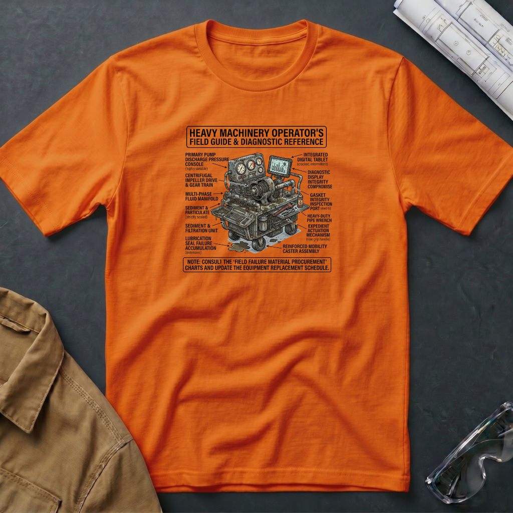 Complete Heavy Machinery Operator's Guide T-Shirt