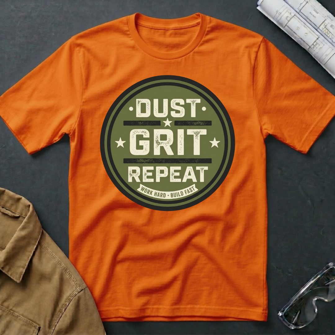 Dust Grit Repeat T-Shirt