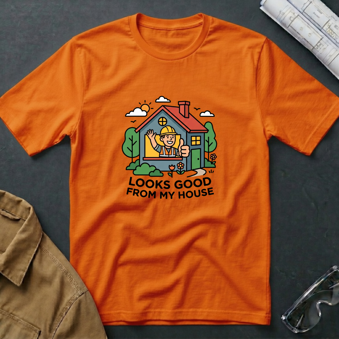 Looks Good From My House  T-Shirt