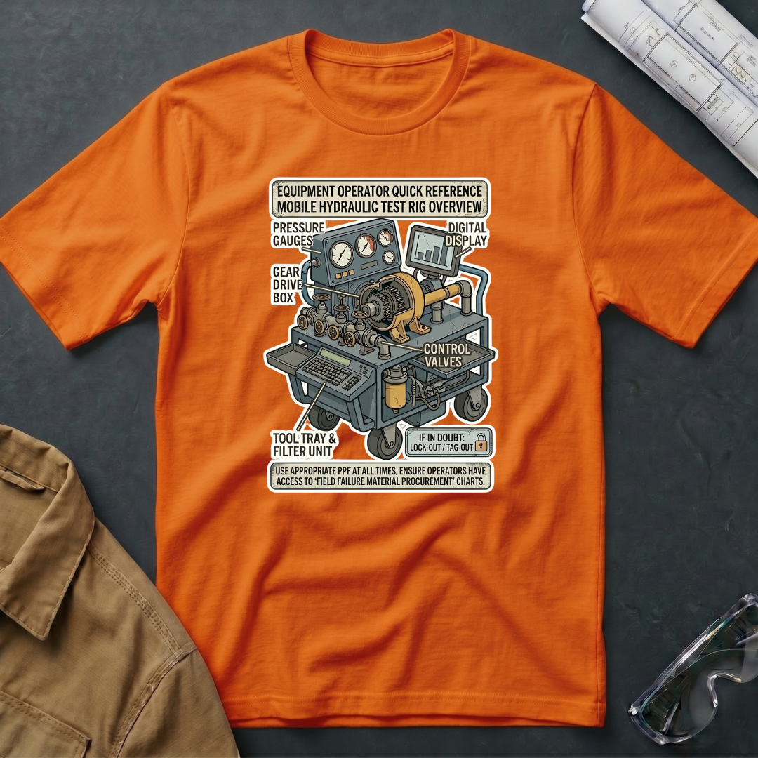 Equipment Operator Rig Overview T-Shirt