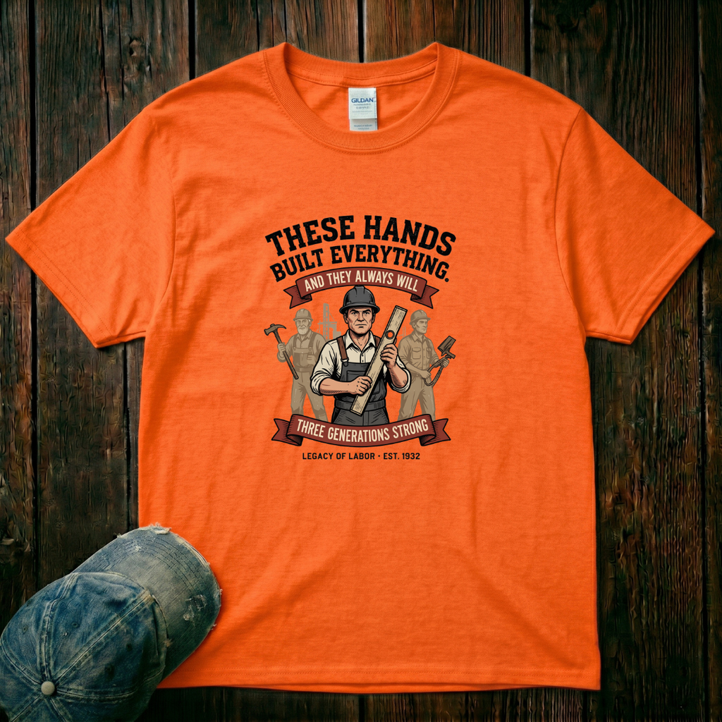 These Hands Built Everything T-Shirt