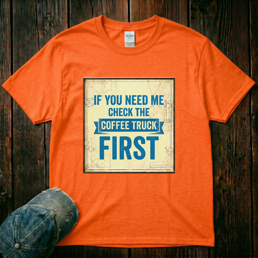 Coffee Truck First T-Shirt