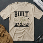 Built on Coffee & Deadlines T-Shirt